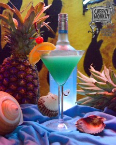 Blue Lagoon Martini